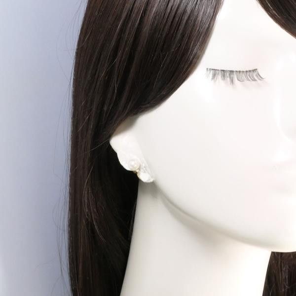 Seiko Seiko Seiko K18YG Yellow Gold Pearl Earrings Metal Earrings Size ONE SIZE - 3 Thumbnail