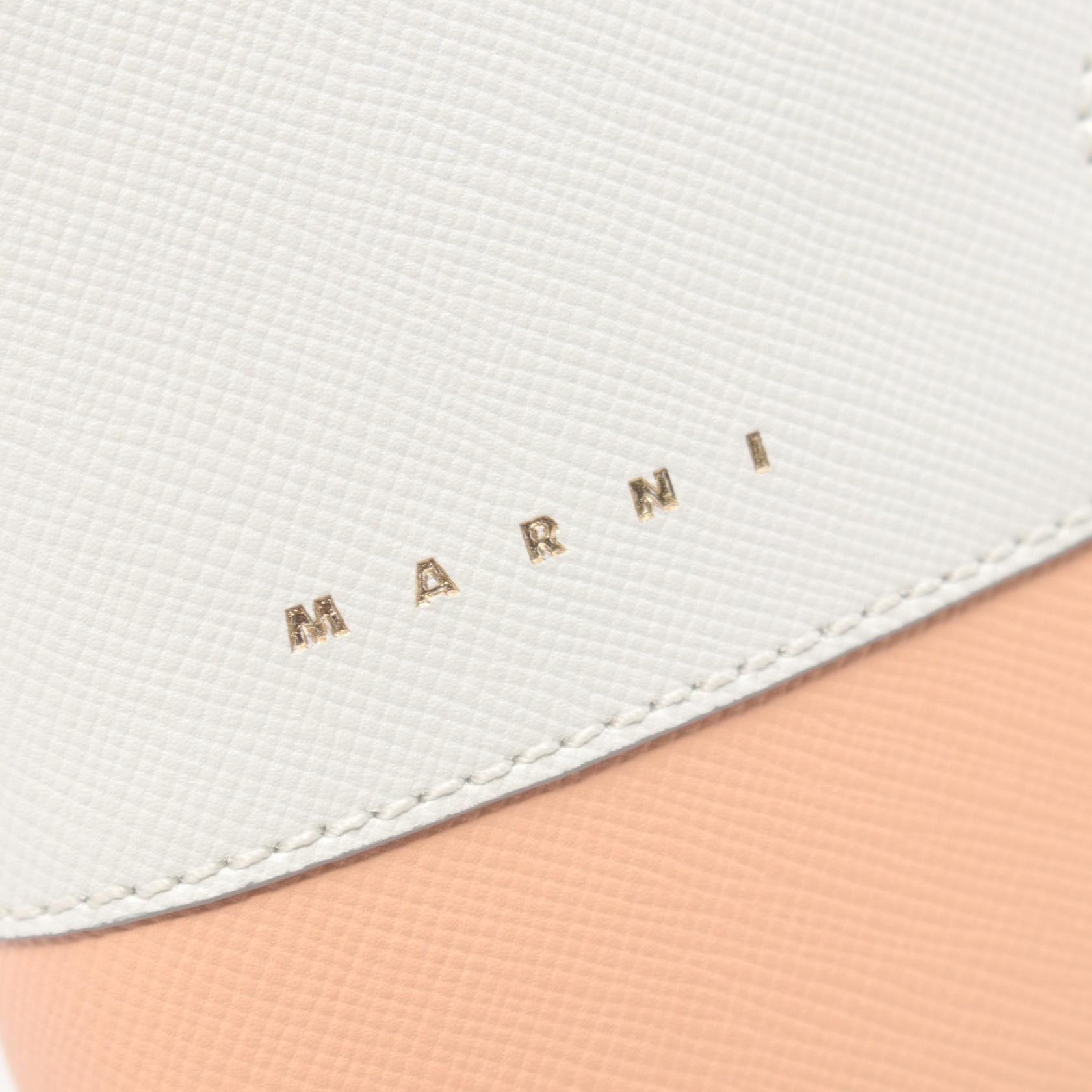 Marni Marni Leather Bifold Wallet Leather Short Wallet PFMOQ14U13 in Great Condition Size ONE SIZE - 4 Thumbnail