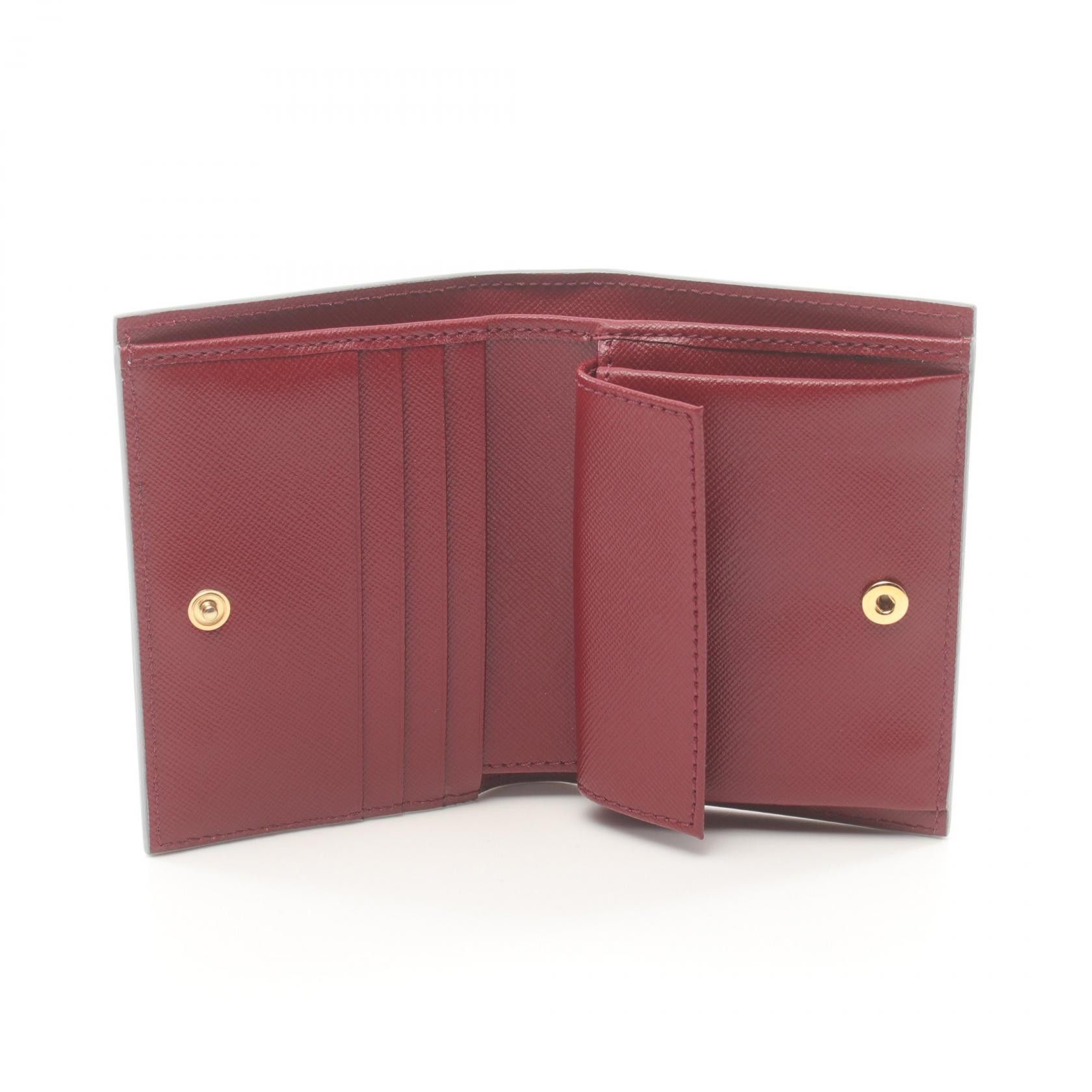 Marni Marni Leather Bifold Wallet Leather Short Wallet PFMOQ14U13 in Great Condition Size ONE SIZE - 3 Thumbnail