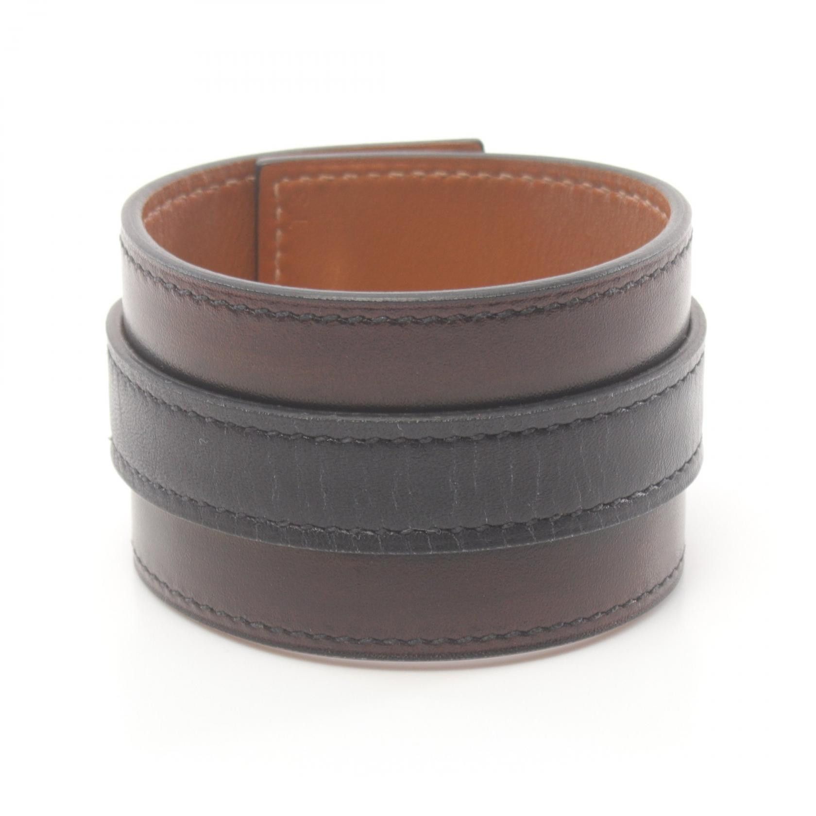 Hermes Hermes Box Drag Bracelet T3 Leather Bracelet in Very Good Condition Size ONE SIZE - 2 Thumbnail