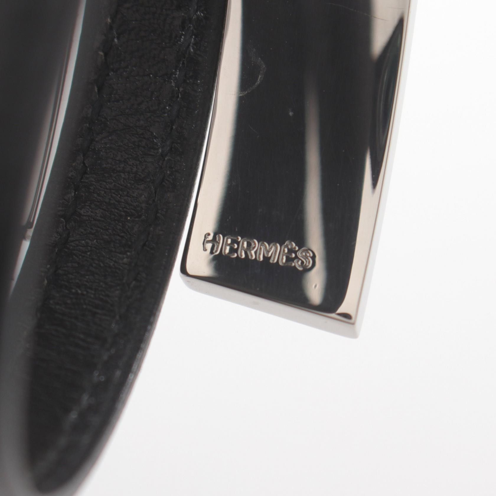Hermes Hermes H Pousse Pousse Bracelet Leather Bracelet in Great Condition Size ONE SIZE - 3 Thumbnail