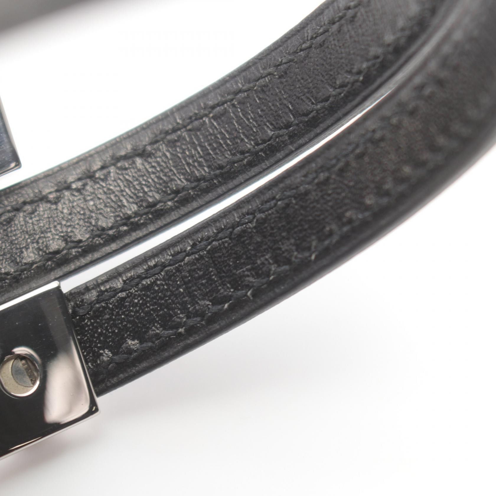 Hermes Hermes H Pousse Pousse Bracelet Leather Bracelet in Great Condition Size ONE SIZE - 4 Thumbnail