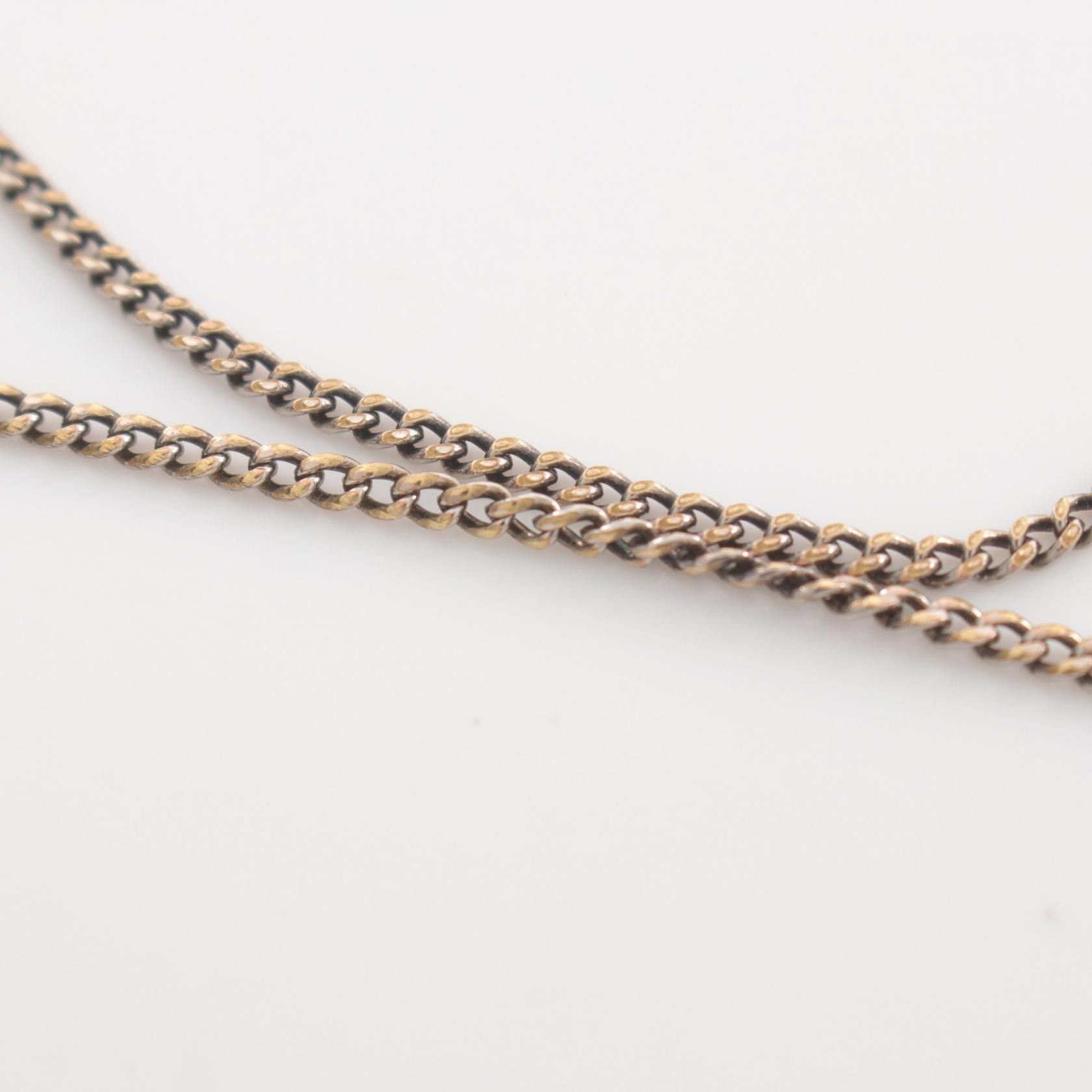 Chanel Chanel CC Camellia Rhinestone Chain Necklace Ceramic Necklace in Good Condition Size ONE SIZE - 7 Thumbnail