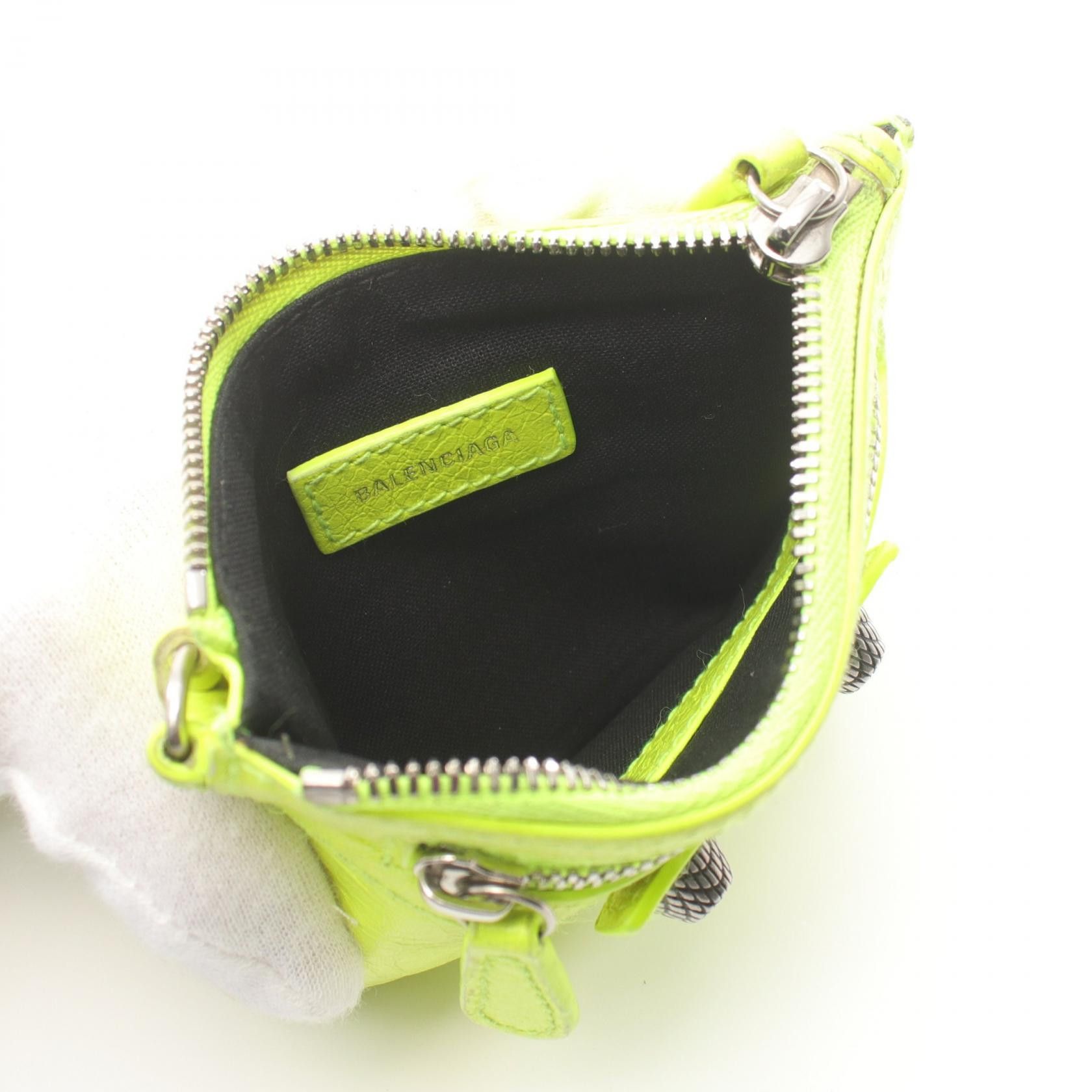 Balenciaga Balenciaga Le Cagole Coin Case Leather Coin Case 694024 in Very Good Condition Size ONE SIZE - 3 Thumbnail