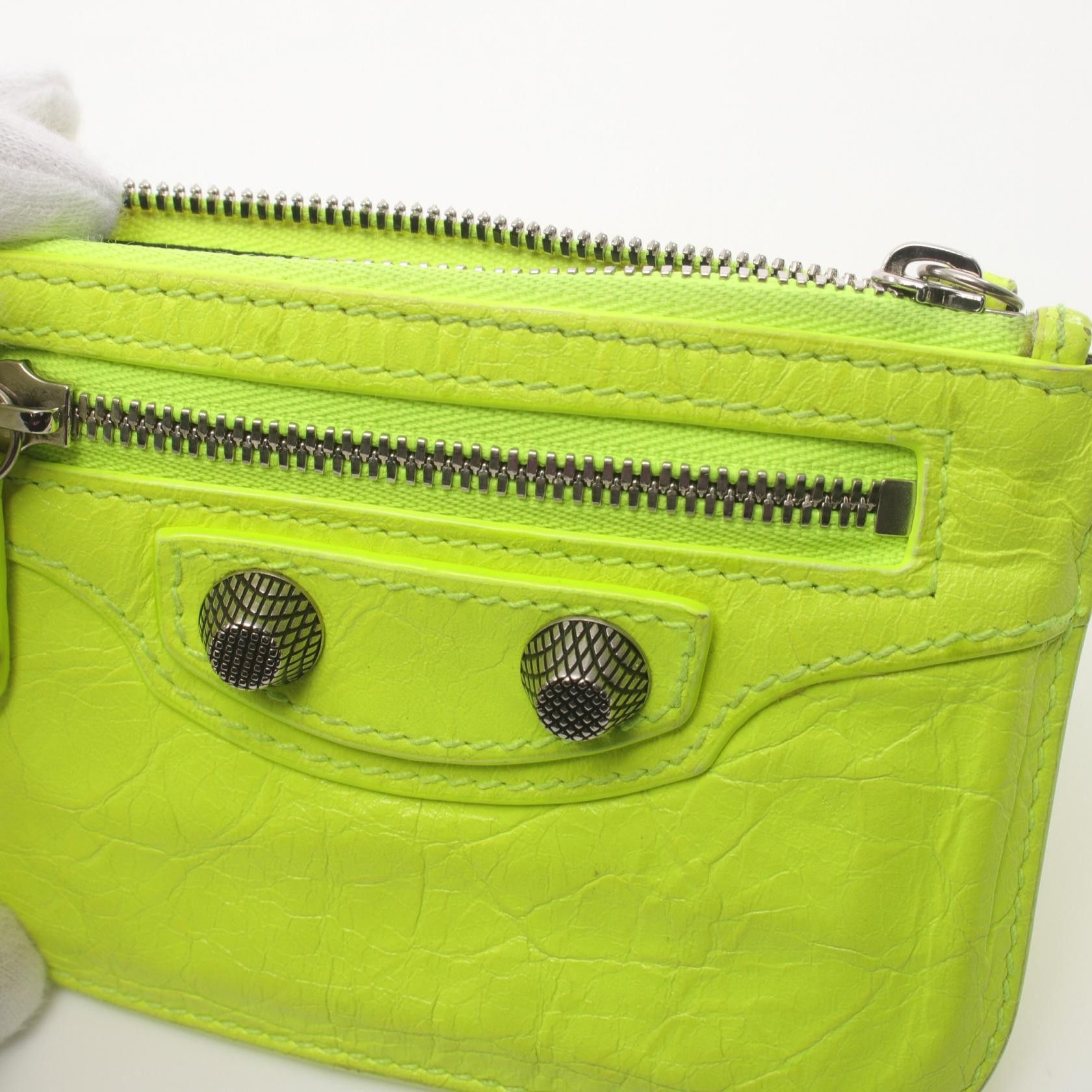 Balenciaga Balenciaga Le Cagole Coin Case Leather Coin Case 694024 in Very Good Condition Size ONE SIZE - 7 Thumbnail