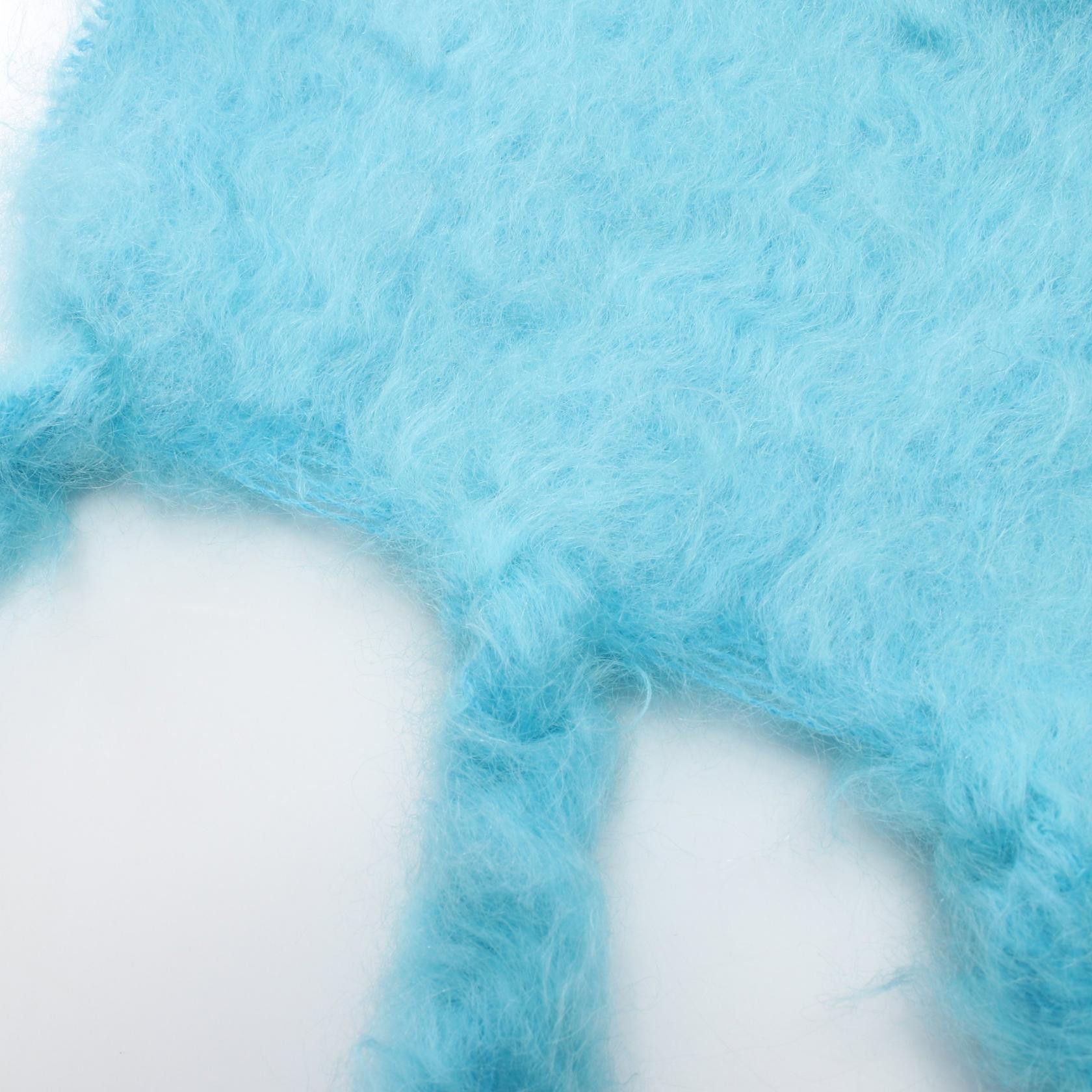 Loewe Loewe Caribbean Mohair Scarf Canvas Scarf 910.10.070 in Good Condition Size ONE SIZE - 5 Thumbnail