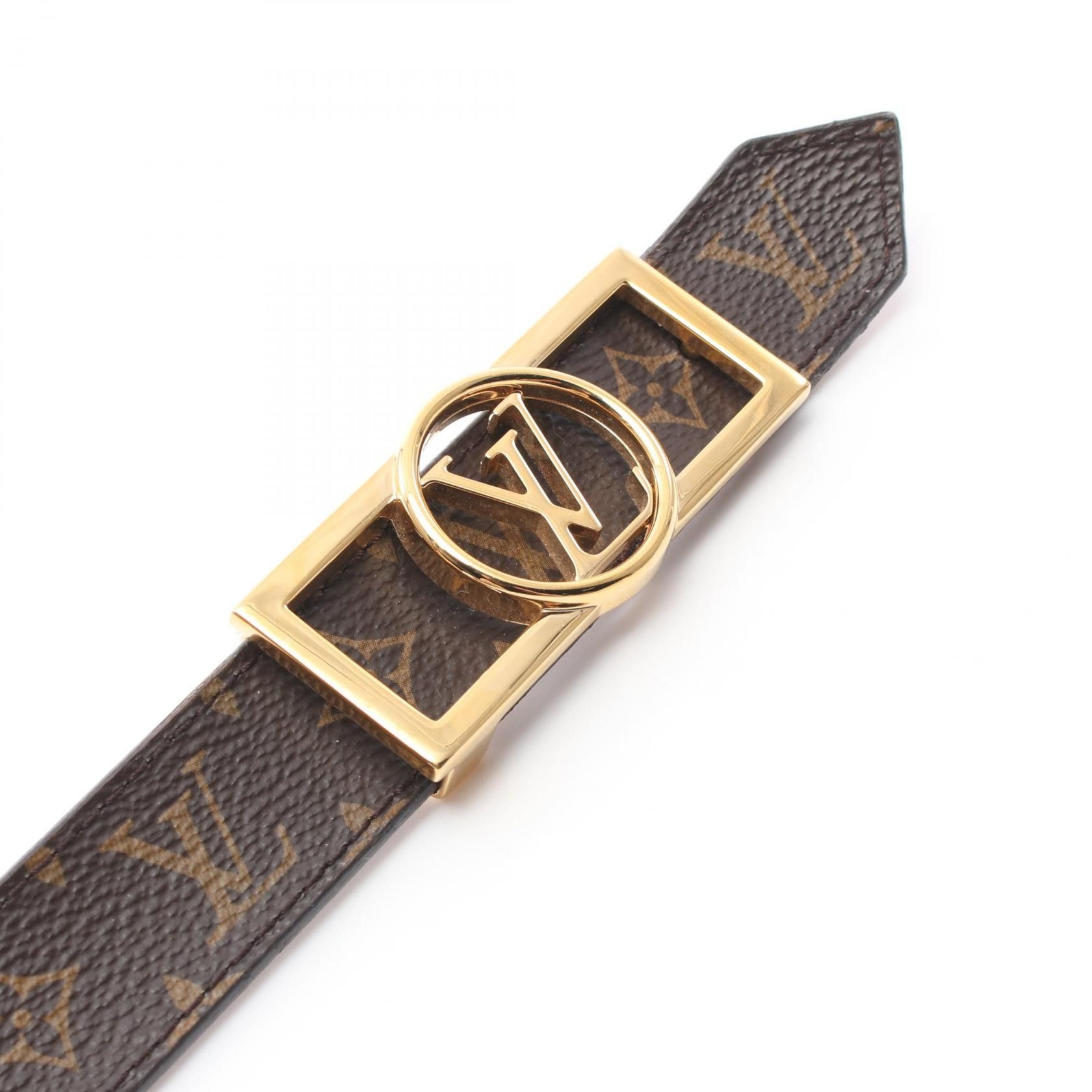 Louis Vuitton Louis Vuitton Monogram Dauphine Revbersible Belt Canvas Belt M0196 in Very Good Condition Size ONE SIZE - 2 Thumbnail