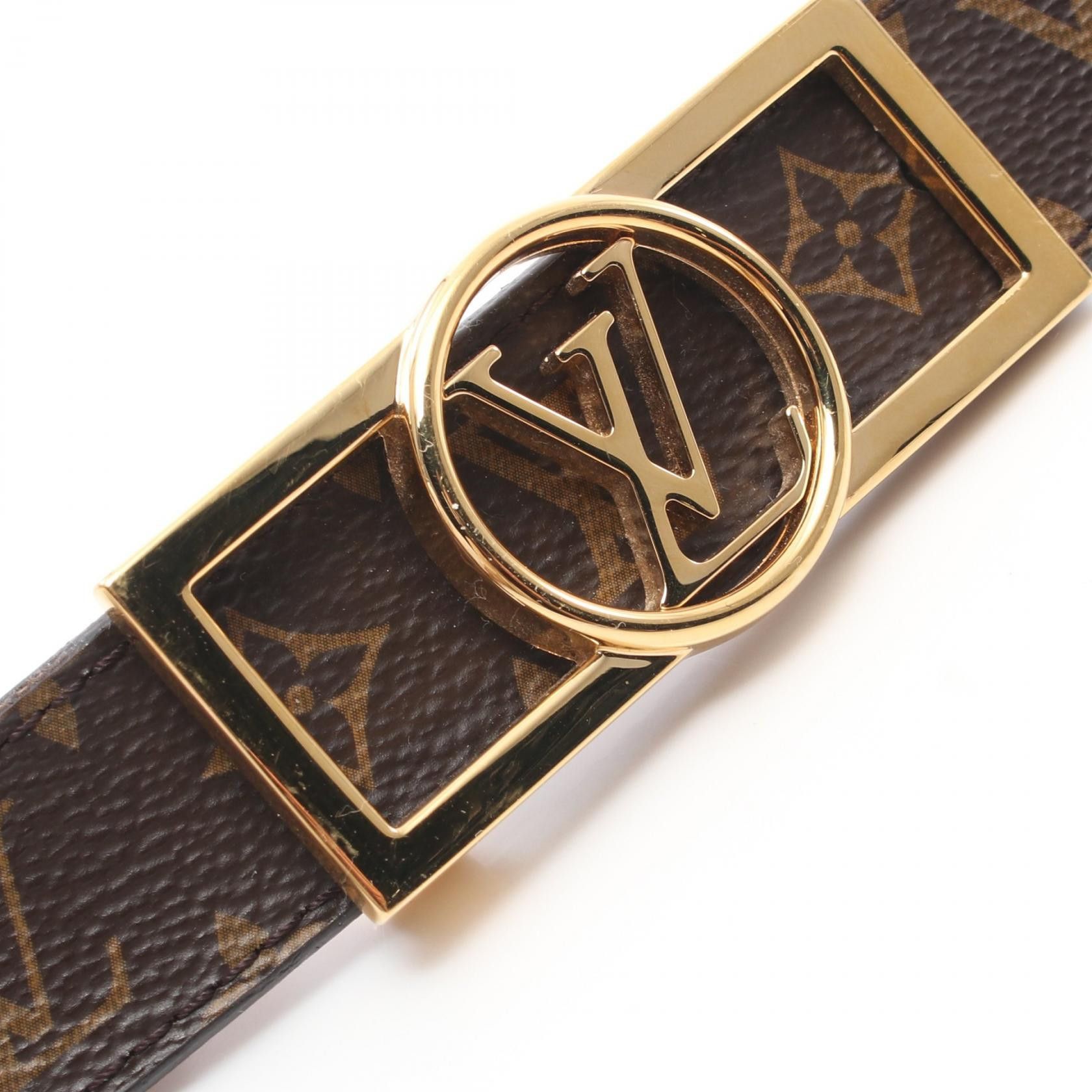 Louis Vuitton Louis Vuitton Monogram Dauphine Revbersible Belt Canvas Belt M0196 in Very Good Condition Size ONE SIZE - 6 Thumbnail