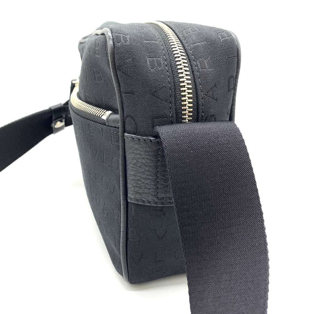 Bvlgari Bvlgari Bvlgari Canvas Logo Mania Crossbody Bag Black Canvas Crossbody Bag 6-ot240927-5 in Very Good Condition Size ONE SIZE - 3 Thumbnail