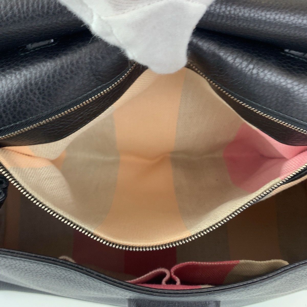 Gucci Gucci Gucci Bamboo Leather Handbag Black 2way Leather Handbag 370830 in Great Condition Size ONE SIZE - 9 Thumbnail
