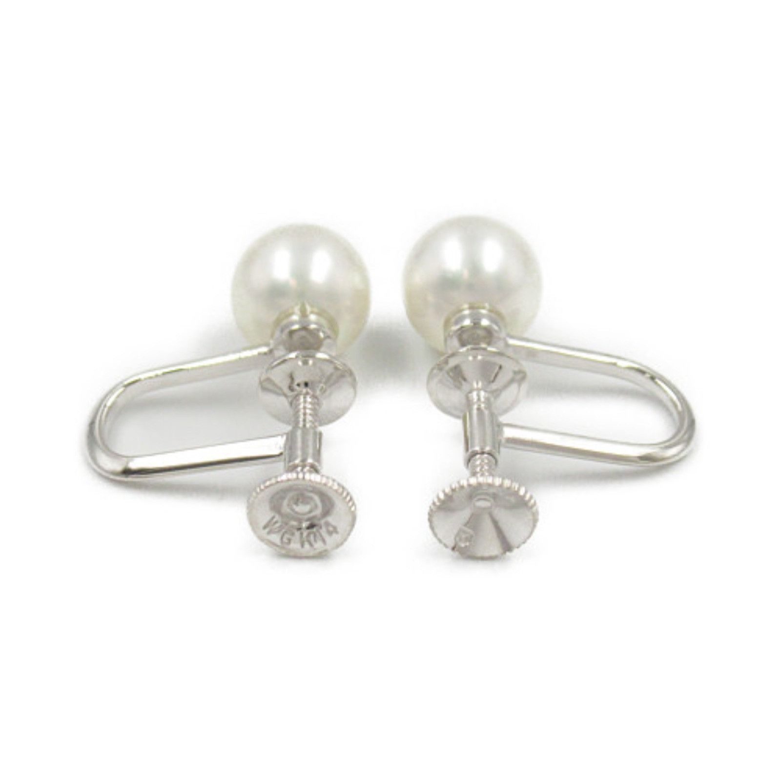 Mikimoto Mikimoto 18K Pearl Earrings Metal Earrings in Great Condition Size ONE SIZE - 2 Thumbnail