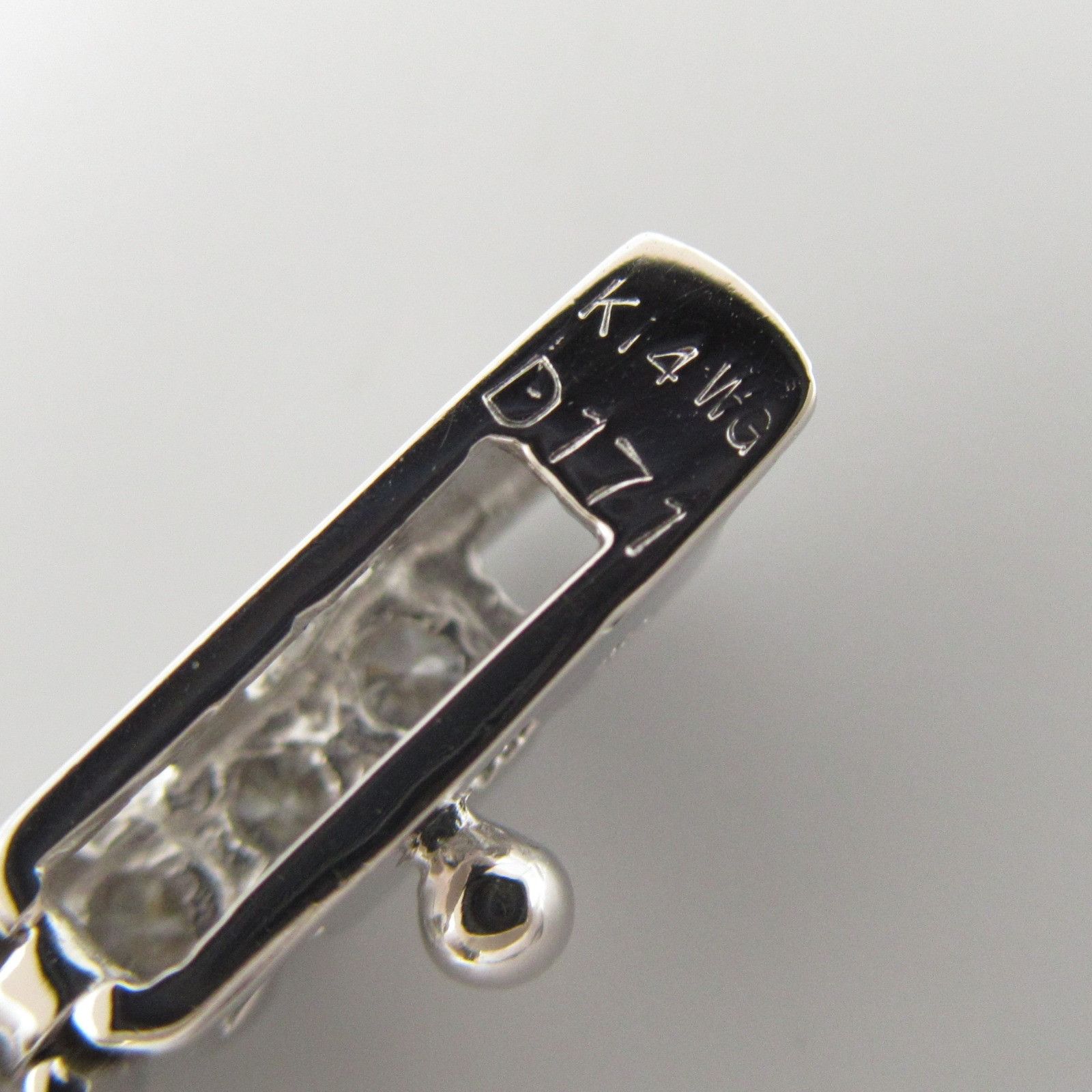 Other Other 14K Diamond Chain Bracelet Metal Bracelet in Great Condition Size ONE SIZE - 4 Thumbnail