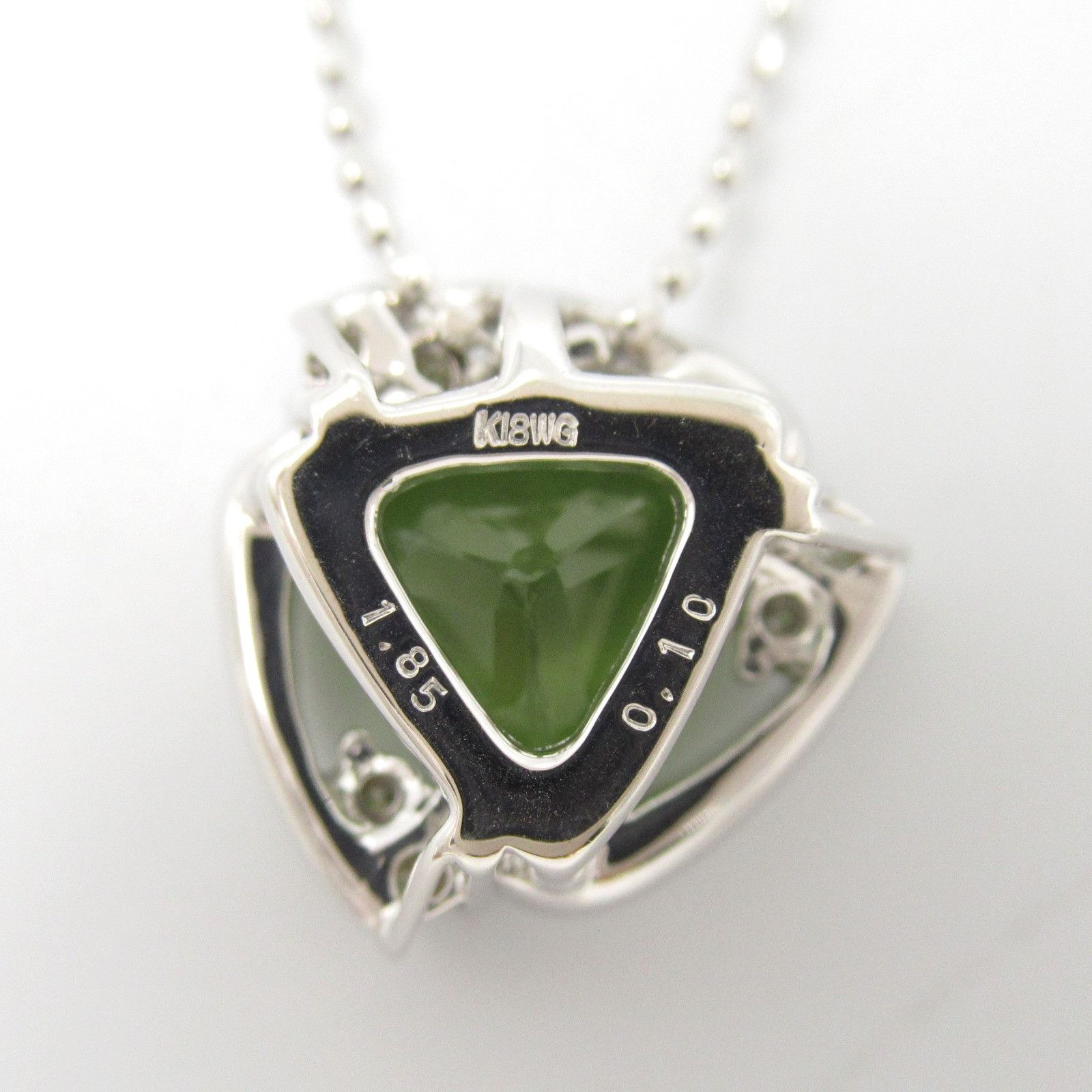 Other Other 18K Peridot Necklace Metal Necklace in Great Condition Size ONE SIZE - 4 Thumbnail