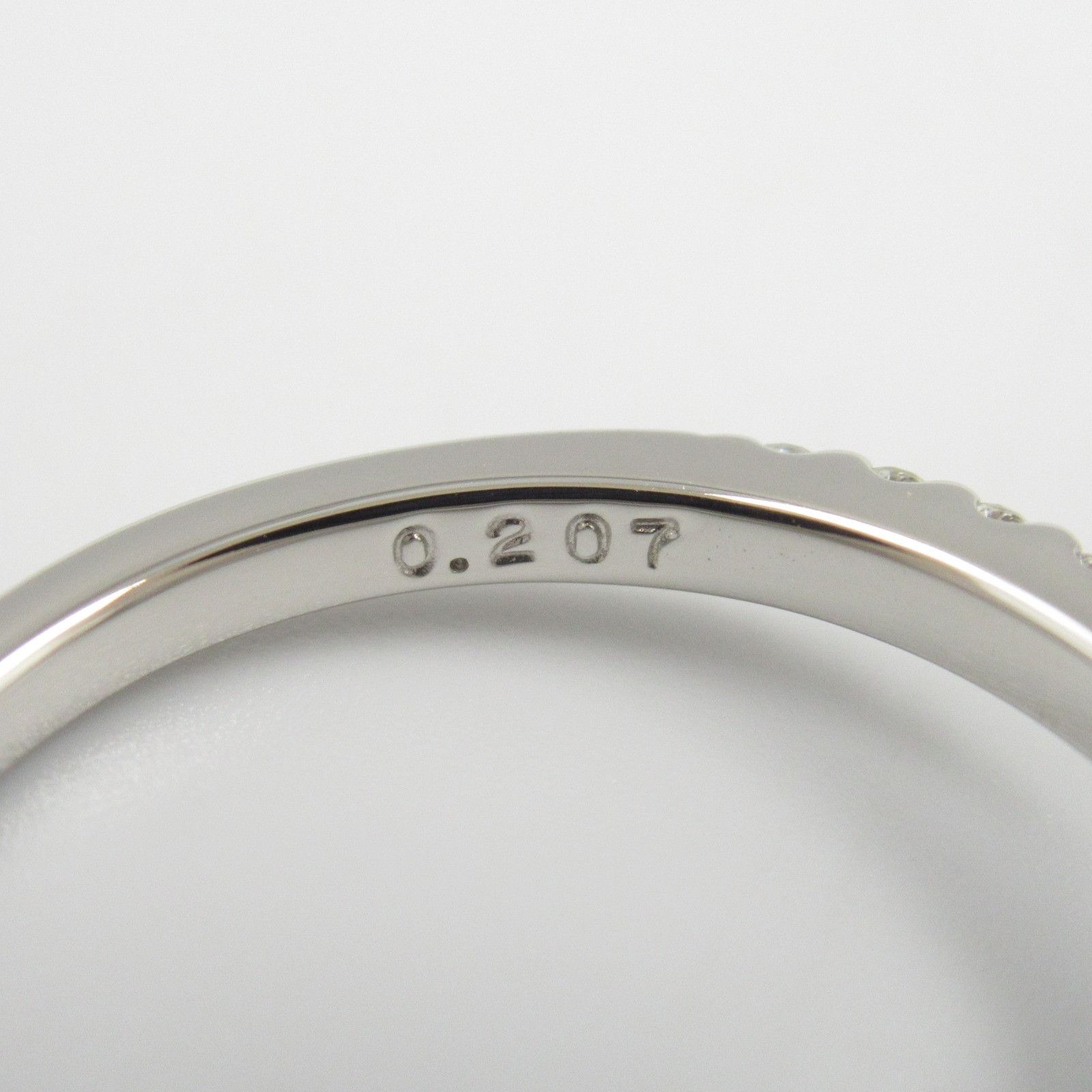 Other Other Platinum Diamond Ring Metal Ring in Great Condition Size ONE SIZE - 5 Thumbnail