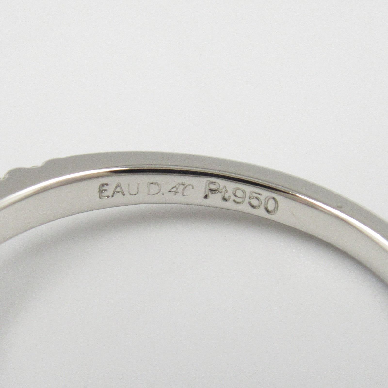 Other Other Platinum Diamond Ring Metal Ring in Great Condition Size ONE SIZE - 4 Thumbnail