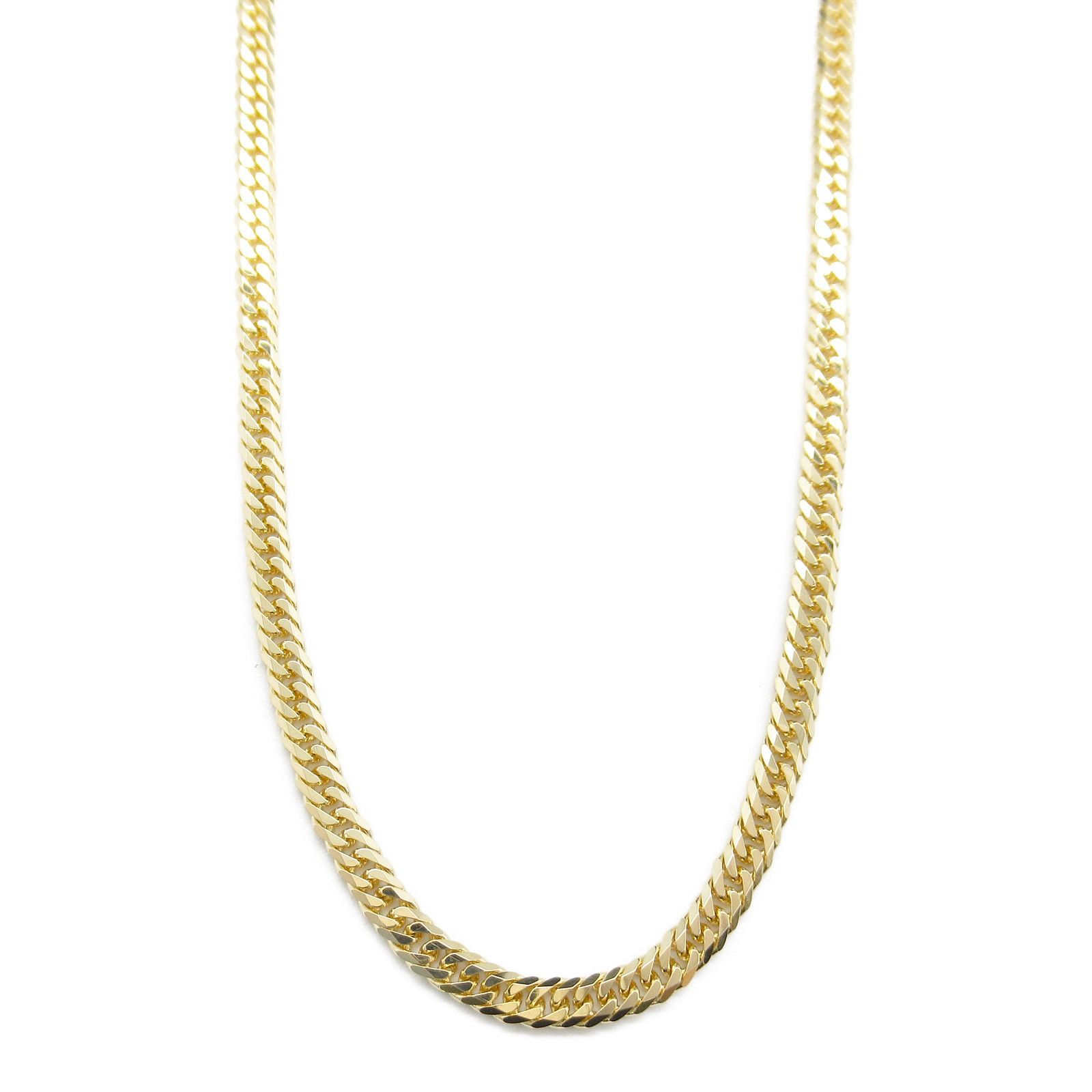 Other Other 18K Flat Link Chain Necklace Metal Necklace in Great Condition Size ONE SIZE - 2 Thumbnail