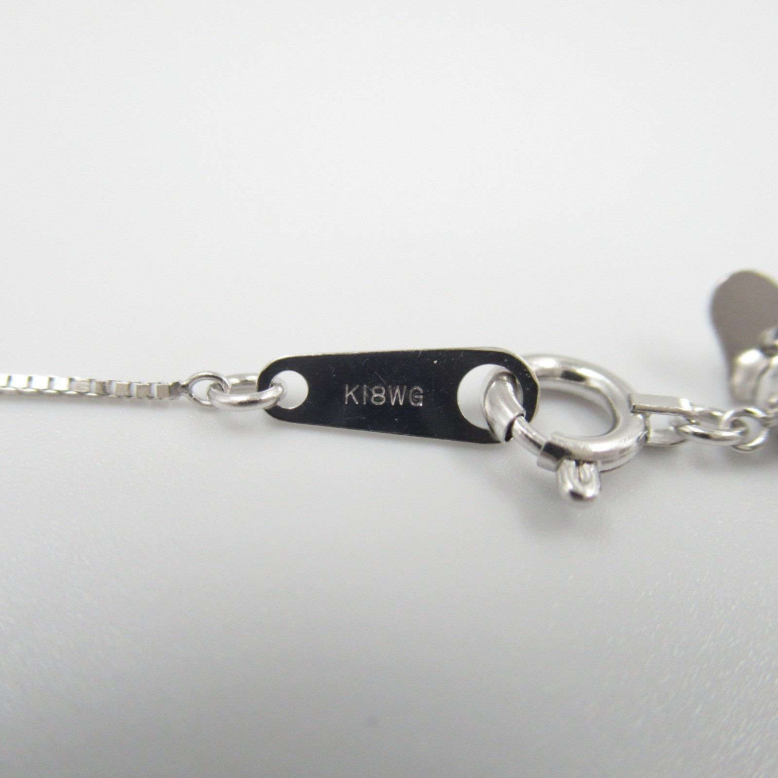 Other Other 18K Sapphire and Diamond Necklace Metal Necklace in Great Condition Size ONE SIZE - 6 Thumbnail