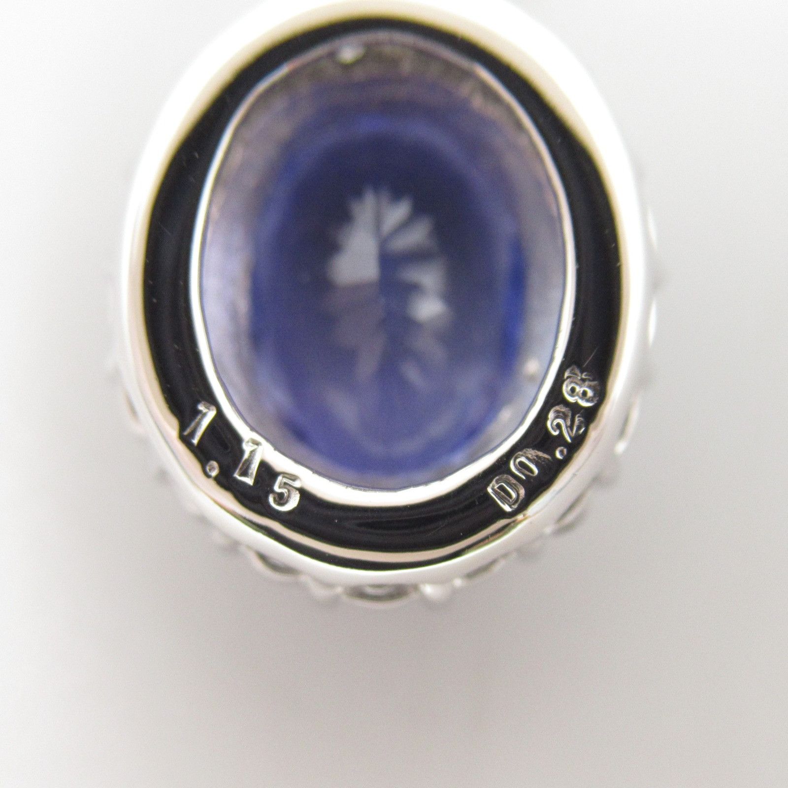 Other Other 18K Sapphire and Diamond Necklace Metal Necklace in Great Condition Size ONE SIZE - 5 Thumbnail