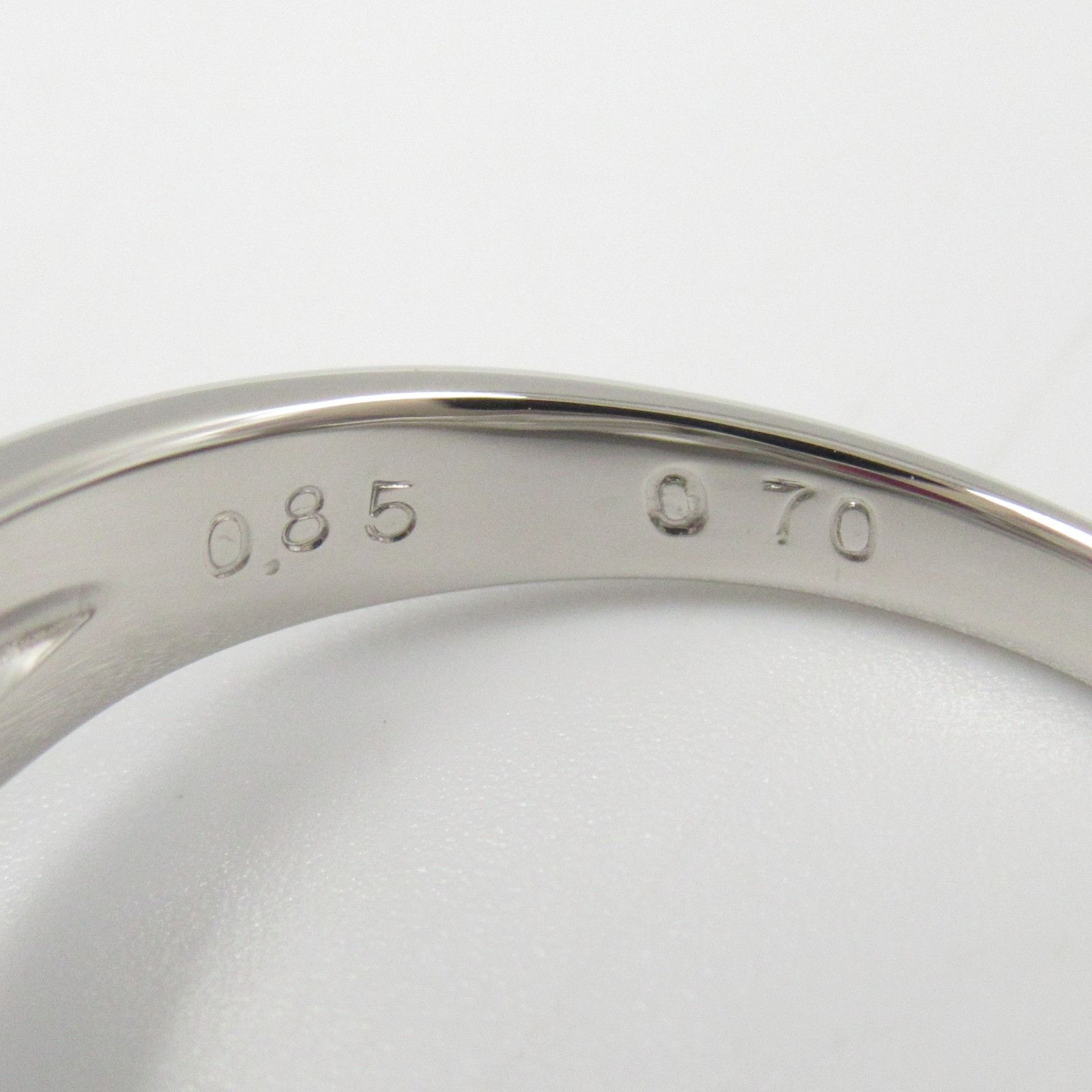 Other Other Platinum Ruby Diamond Ring Metal Ring in Great Condition Size ONE SIZE - 5 Thumbnail