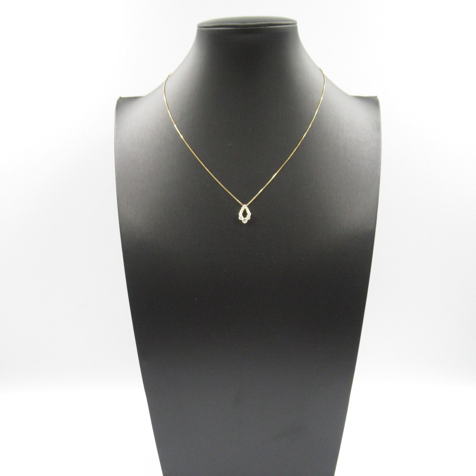 Other Other 18K Diamond Necklace Metal Necklace in Great Condition Size ONE SIZE - 7 Thumbnail