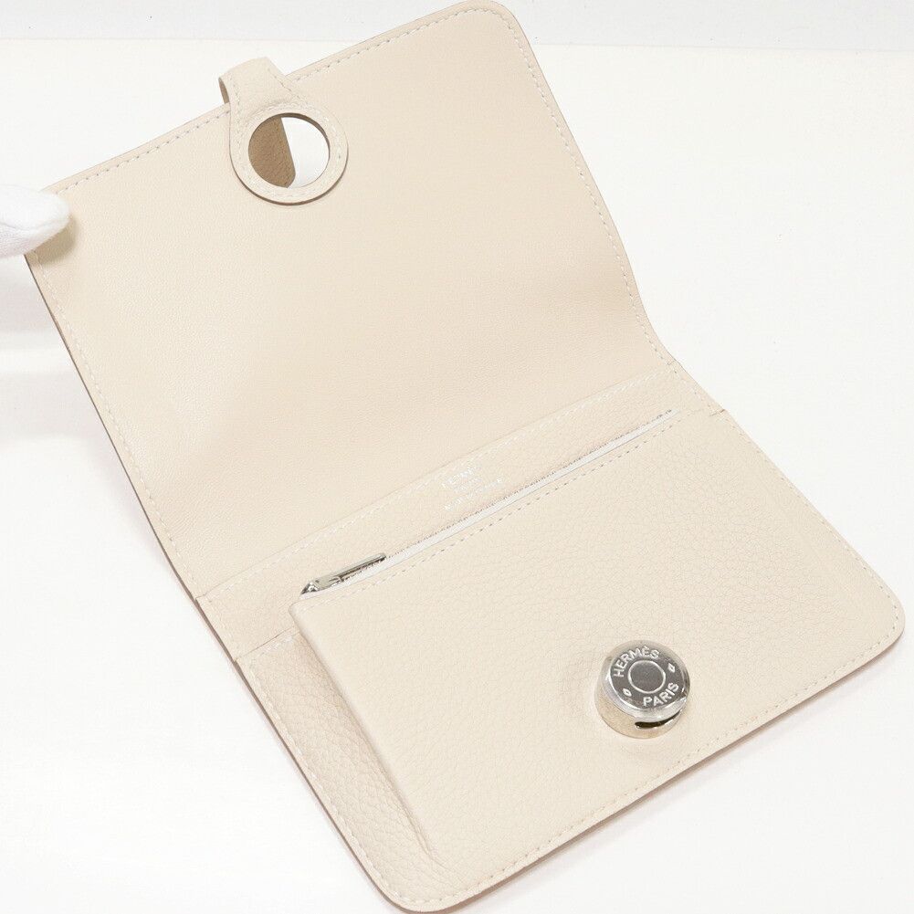 Hermes Hermes Hermes Togo Bifold Wallet with Card Case Leather Short Wallet 2400350 in Pristine Condition Size ONE SIZE - 3 Thumbnail