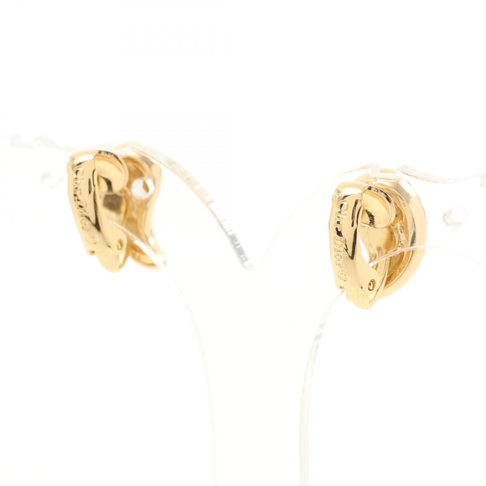 Dior Dior Rhinestone Clip On Earrings Metal Earrings in Great Condition Size ONE SIZE - 2 Thumbnail