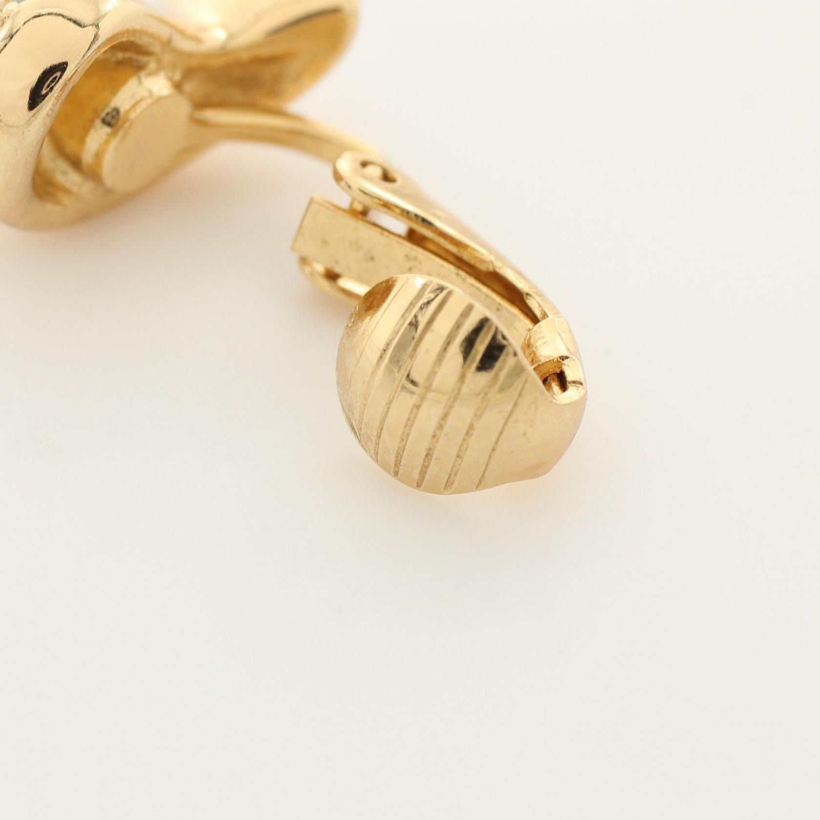 Dior Dior Rhinestone Clip On Earrings Metal Earrings in Great Condition Size ONE SIZE - 6 Thumbnail
