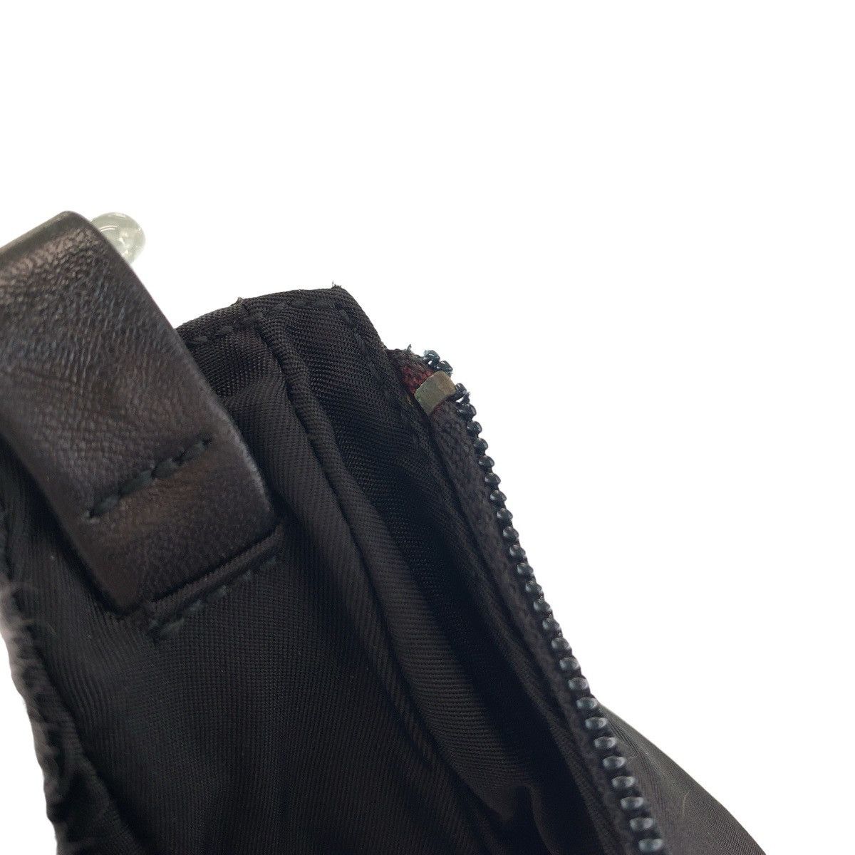 Prada Prada Prada Nylon Tessuto Logo Plate Shoulder Bag Canvas Crossbody Bag 408547 in Great Condition Size ONE SIZE - 7 Thumbnail