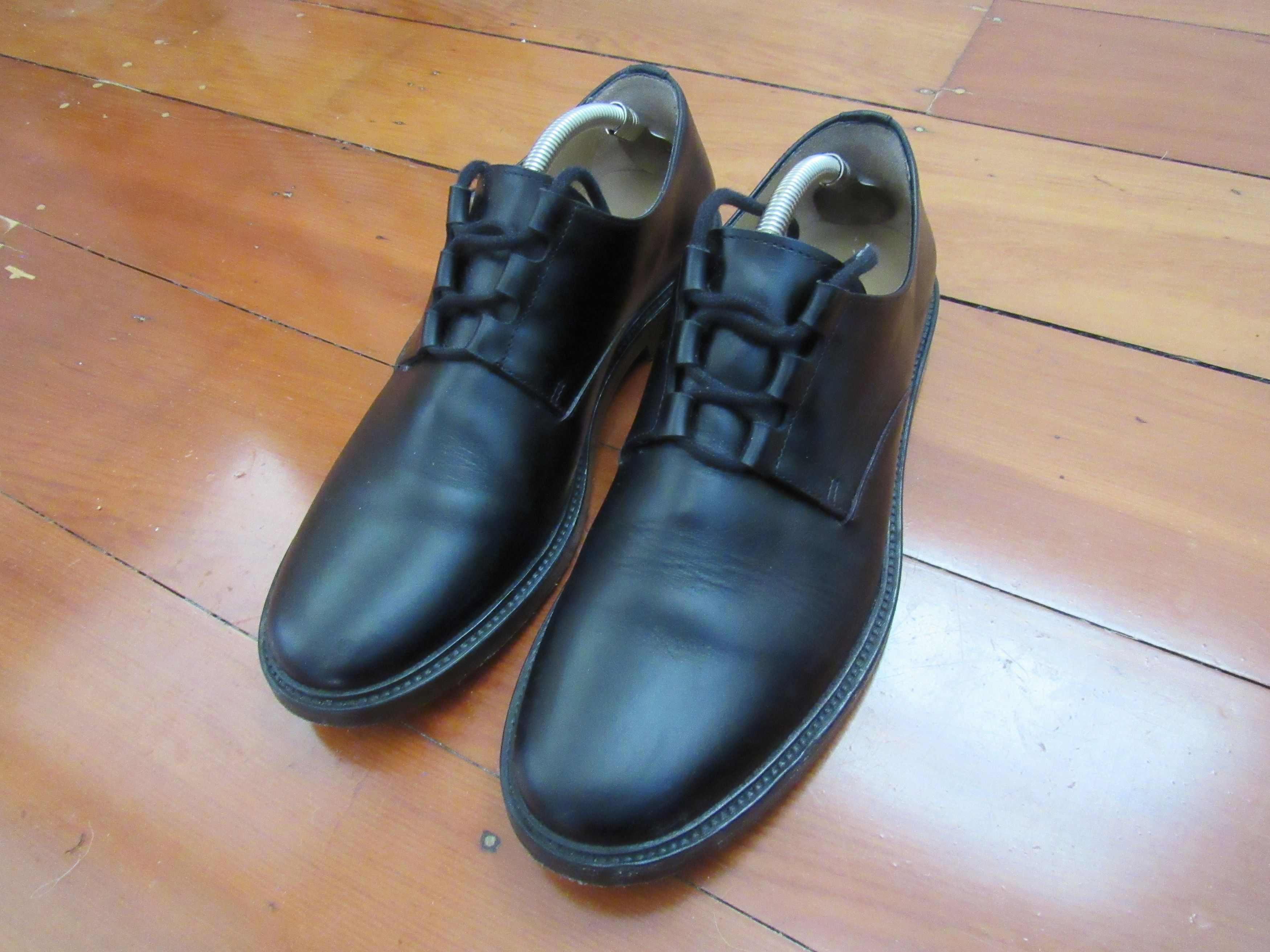 A.P.C. Black Pierre Derbies Size US 9 / EU 42 - 1 Thumbnail
