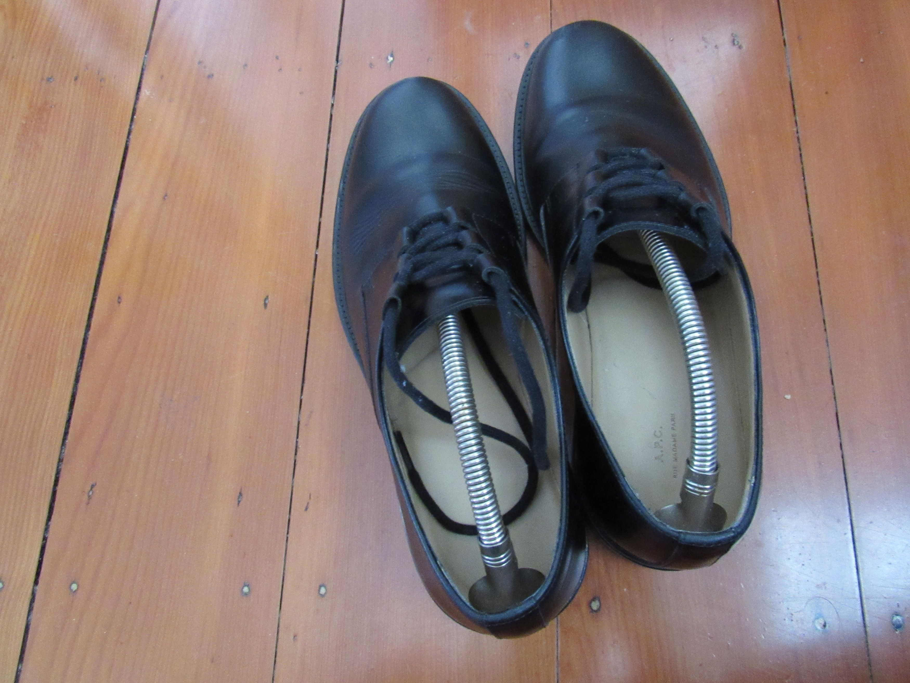 A.P.C. Black Pierre Derbies Size US 9 / EU 42 - 4 Thumbnail