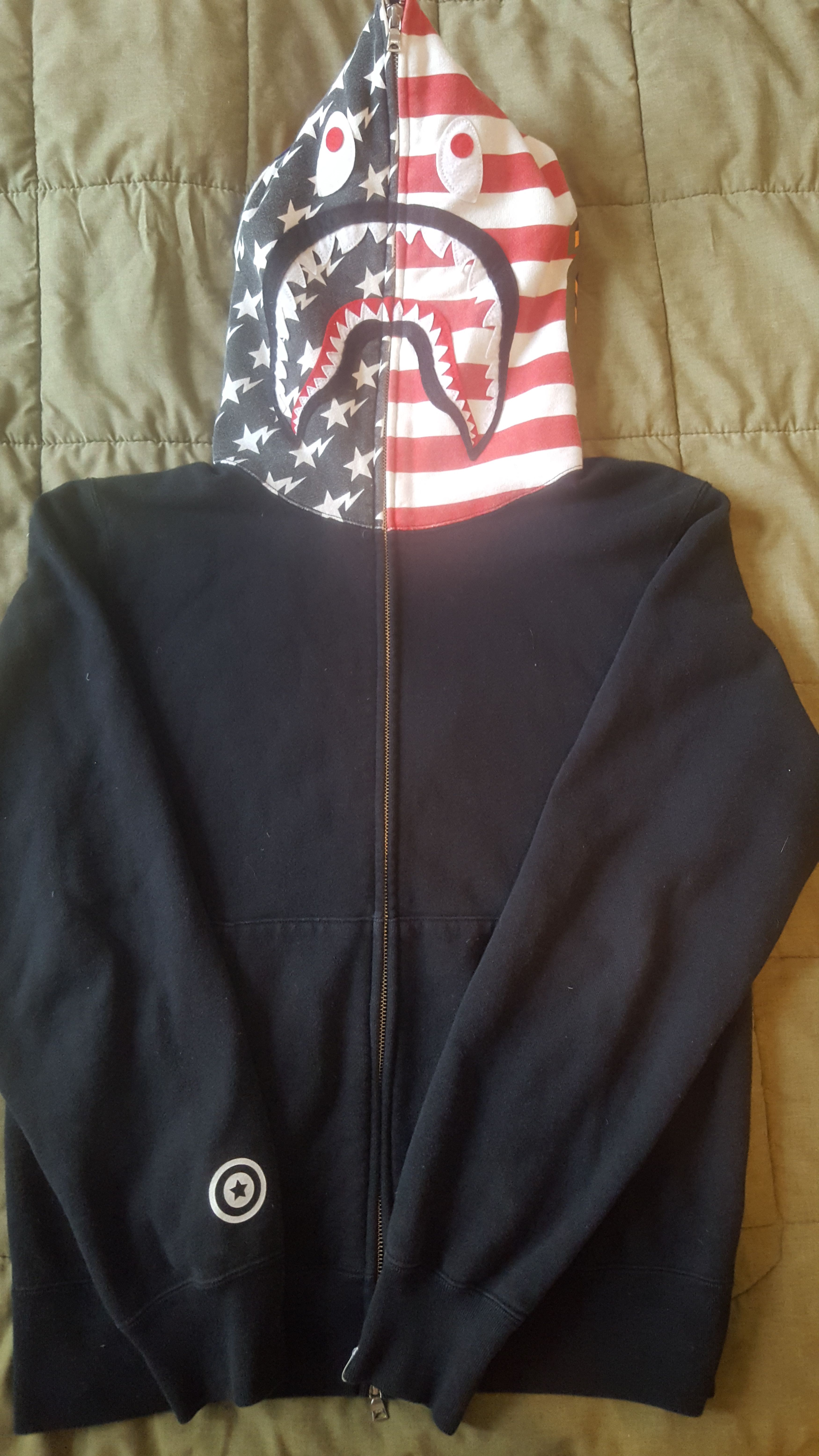 Grailed bape store hoodie