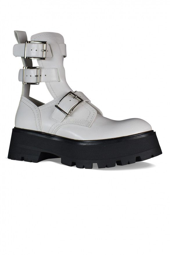 Alexander McQueen Rave Buckle Boots Size US 6 / IT 36 - 3 Thumbnail