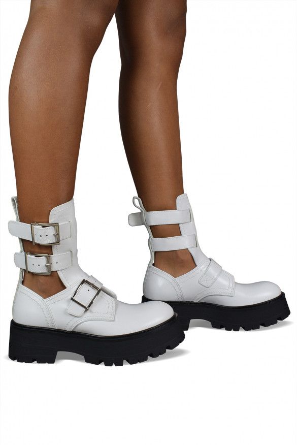 Alexander McQueen Rave Buckle Boots Size US 8 / IT 38 - 2 Thumbnail