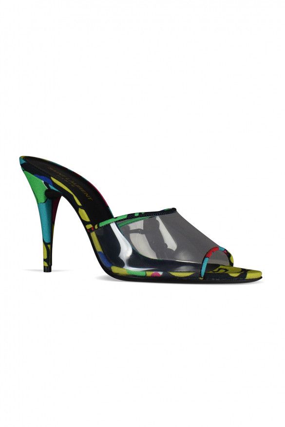 Saint Laurent Paris Mules Lolita Size US 9.5 / IT 39.5 - 3 Thumbnail