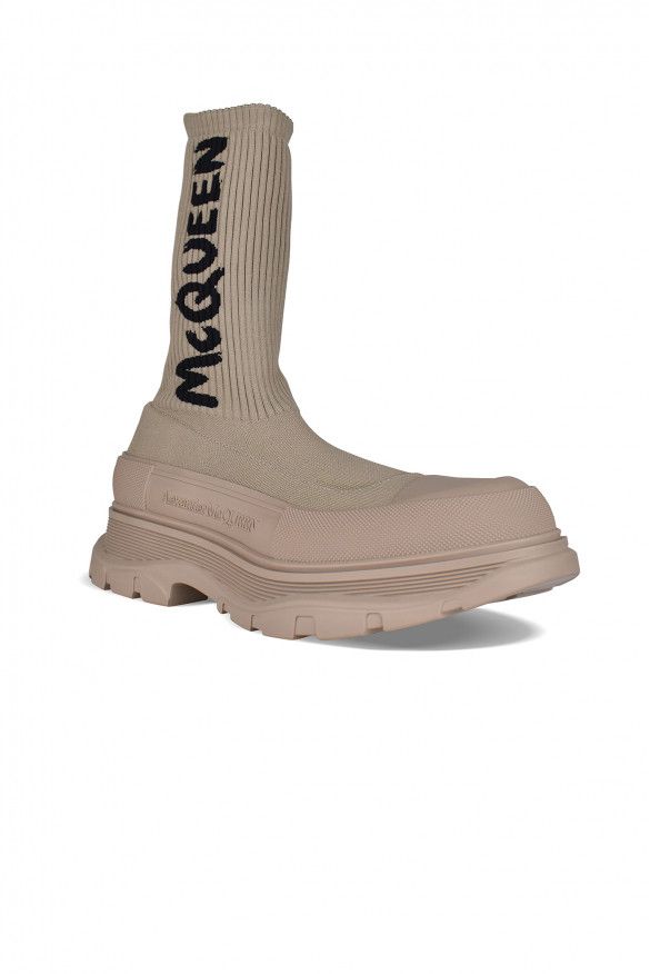 Alexander McQueen Graffiti Tread Slick Boots Size US 9 / EU 42 - 2 Thumbnail