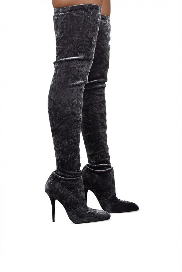 Saint Laurent Paris Talia thigh-high boots Size US 8 / IT 38 - 2 Thumbnail