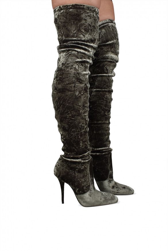 Saint Laurent Paris Talia thigh-high Size US 8.5 / IT 38.5 - 2 Thumbnail