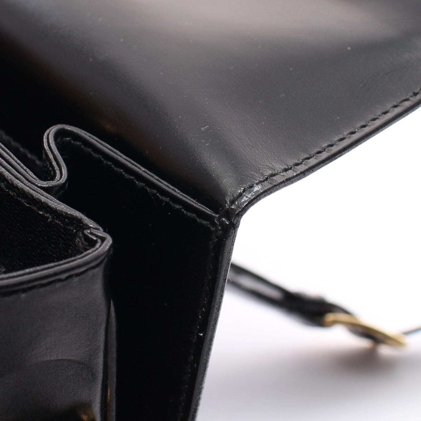 Celine Celine Carriage Box Shoulder Bag Leather Shoulder Bag in Very Good Condition Size ONE SIZE - 5 Thumbnail