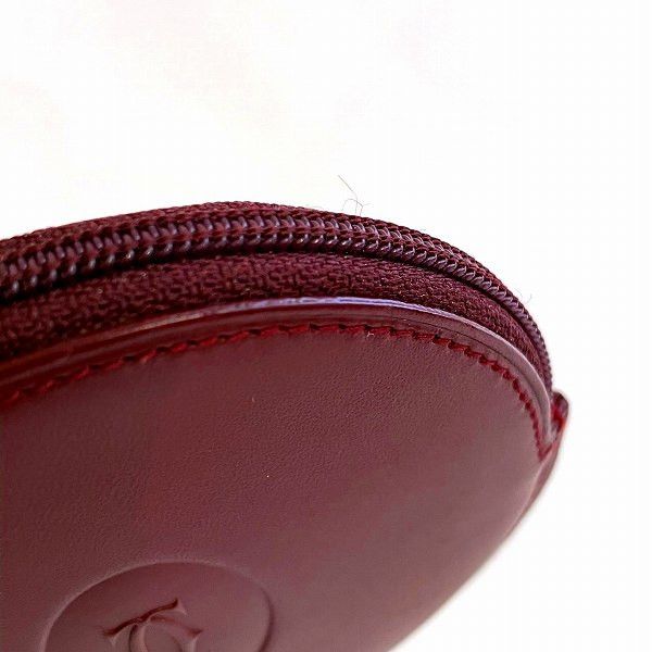 Cartier Cartier Cartier Must Line Leather Coin Case Wallet Leather Coin Case L3000462 in Great Condition Size ONE SIZE - 2 Thumbnail