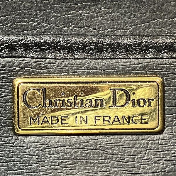 Dior Dior Dior CD Logo Leather Shoulder Bag Leather Shoulder Bag in Good Condition Size ONE SIZE - 5 Thumbnail