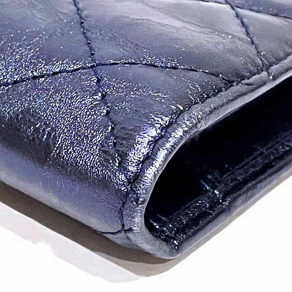 Chanel Chanel Chanel Cambon Line Leather Bifold Wallet A26717 Leather Long Wallet A26717 in Good Condition Size ONE SIZE - 3 Thumbnail
