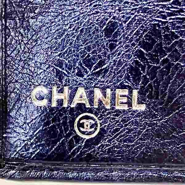 Chanel Chanel Chanel Cambon Line Leather Bifold Wallet A26717 Leather Long Wallet A26717 in Good Condition Size ONE SIZE - 4 Thumbnail