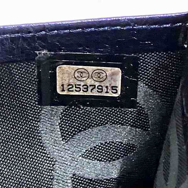 Chanel Chanel Chanel Cambon Line Leather Bifold Wallet A26717 Leather Long Wallet A26717 in Good Condition Size ONE SIZE - 7 Thumbnail