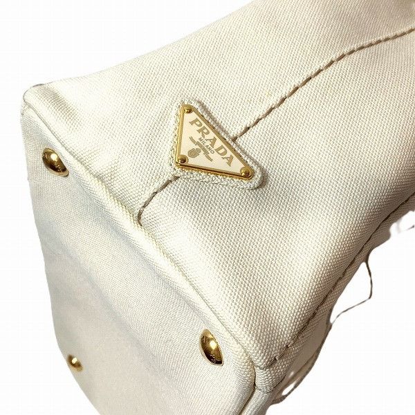 Prada Prada Prada Canapa Handbag BN1877 Canvas Handbag BN1877 in Great Condition Size ONE SIZE - 7 Thumbnail