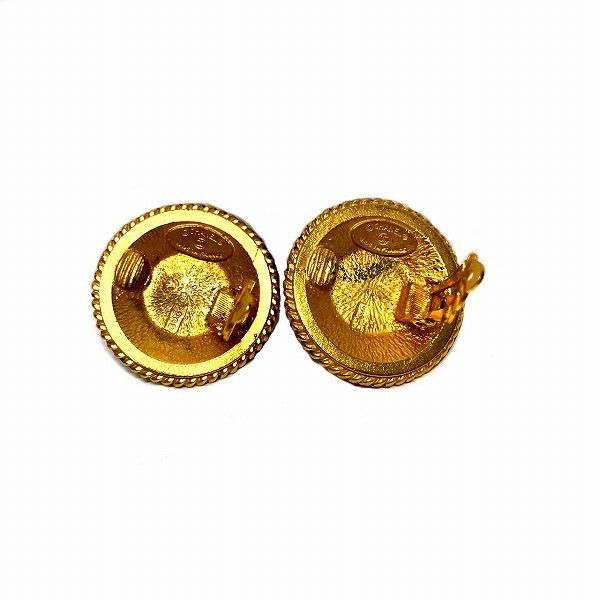 Chanel Chanel Chanel Gold Faux Pearl Rhinestone Earrings Metal Earrings in Good Condition Size ONE SIZE - 4 Thumbnail