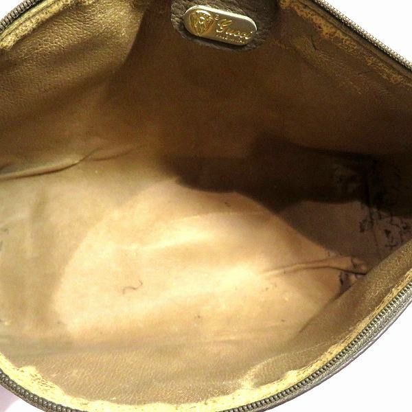 Gucci Gucci Gucci Old GG Supreme Pouch 0149040597 Canvas Vanity Bag 0149040597 in Fair Condition Size ONE SIZE - 6 Thumbnail