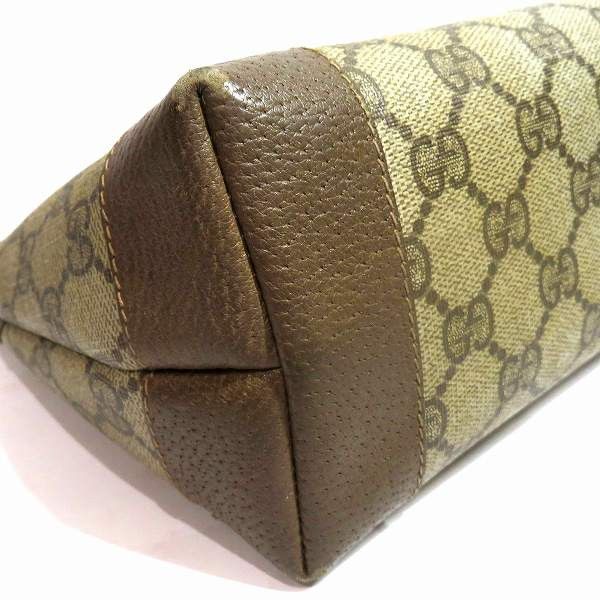 Gucci Gucci Gucci Old GG Supreme Pouch 0149040597 Canvas Vanity Bag 0149040597 in Fair Condition Size ONE SIZE - 4 Thumbnail