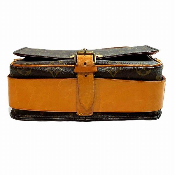 Louis Vuitton Louis Vuitton Louis Vuitton Monogram Cartouchiere Shoulder Bag M51253 Canvas Crossbody Bag M51253 in Good Condition Size ONE SIZE - 3 Thumbnail