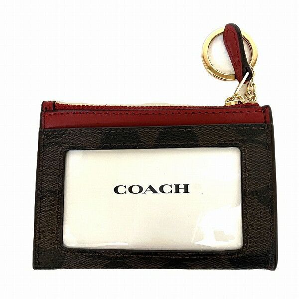 Coach Coach Coach Signature Coin Case F2231 Canvas Coin Case F2231 in Great Condition Size ONE SIZE - 2 Thumbnail