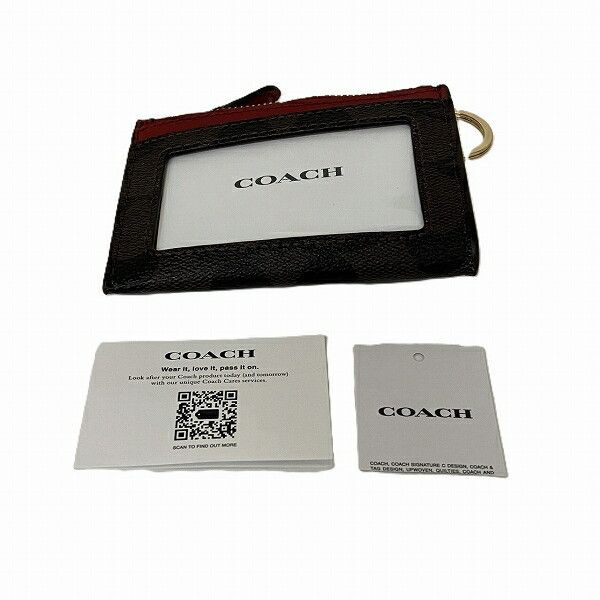 Coach Coach Coach Signature Coin Case F2231 Canvas Coin Case F2231 in Great Condition Size ONE SIZE - 6 Thumbnail